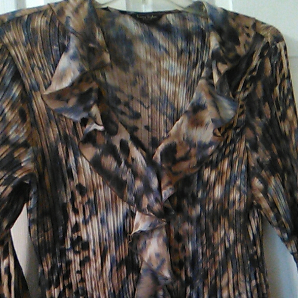 Ruffled blouse